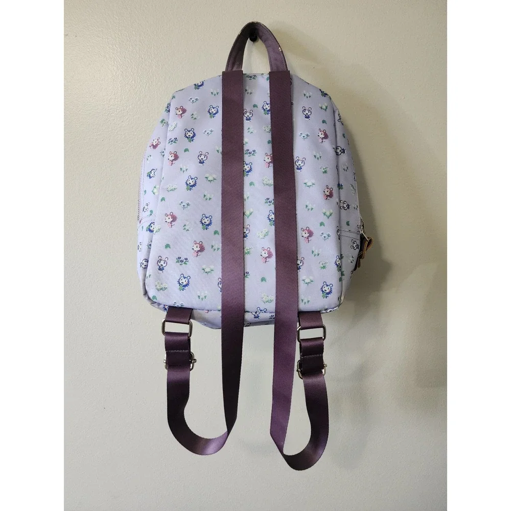 Nintendo Animal Crossing Able Sisters Mini Backpack Switch Console Sleeve Purple